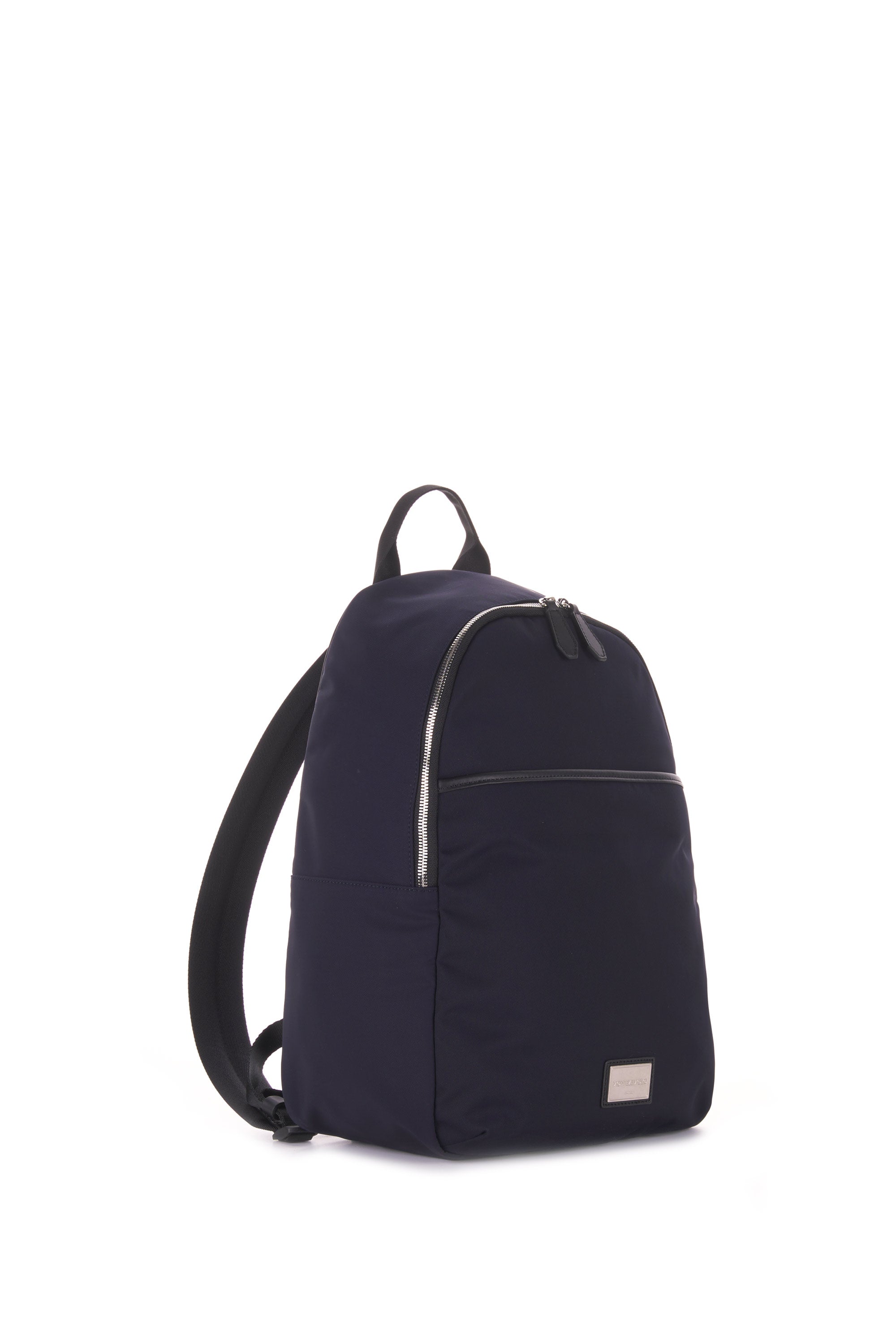 MONTEZEMOLO Canvas Leather Backpack