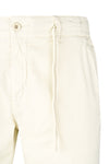 Stretch Cotton Drawstring Chino Trousers