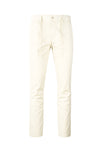 Stretch Cotton Drawstring Chino Trousers