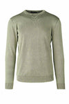 Cotton Army-Collar Sweater