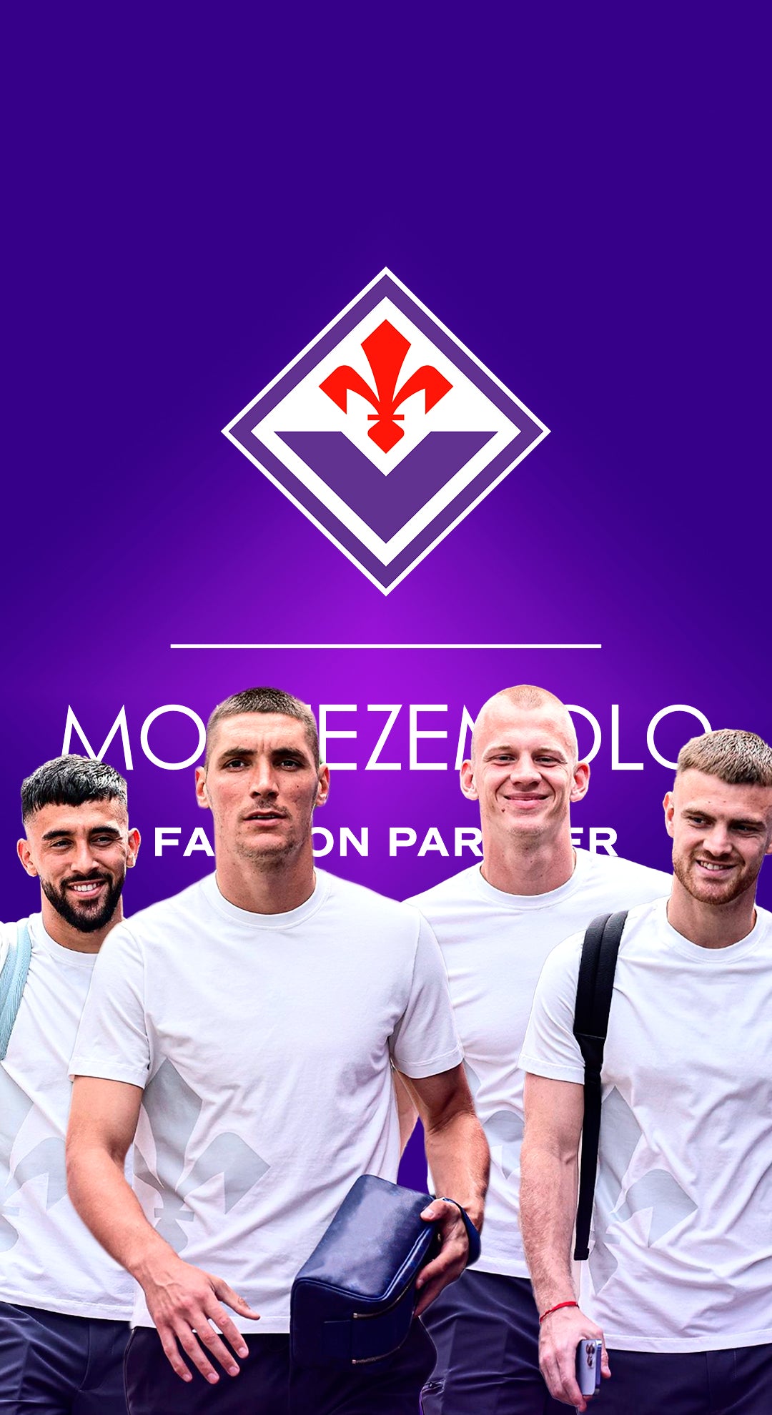 MONTEZEMOLO ACF Fiorentina Official Fashion Partner Collection