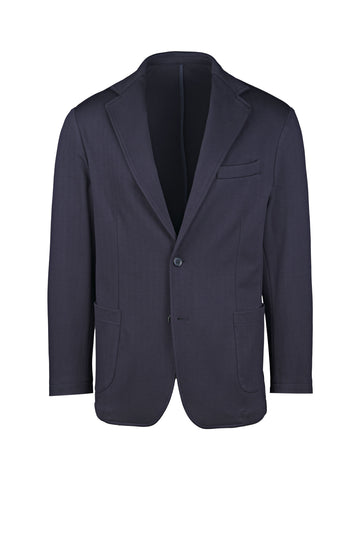 Herringbone Jersey Blazer