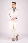 Herringbone Alpaca Blend Shirt-Jacket