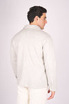 Herringbone Alpaca Blend Shirt-Jacket