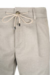 Pantaloni classici con coulisse