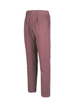 Pantaloni chino in twill di cotone elasticizzato con pince