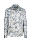 Camicia classica con fantasia all-over