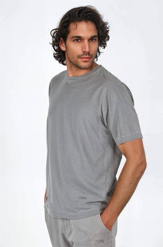 T-shirt in cotone organico Interlock Anima Etruriae® - Tintura Naturale