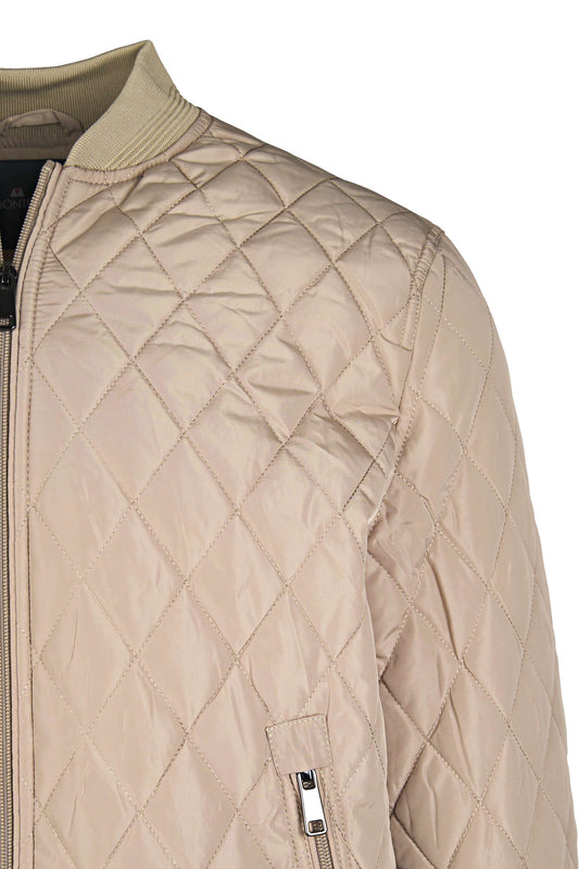 Quilted Bomber Jacket