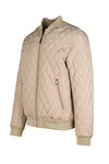 Quilted Bomber Jacket