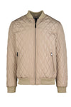 Quilted Bomber Jacket