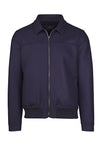 Unlined Double-Cloth  Wool & Cashmere Zip Jacket