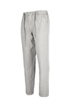 Linen & Cotton Trousers With Drawstring