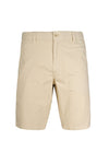 Shorts in twill di cotone elasticizzato