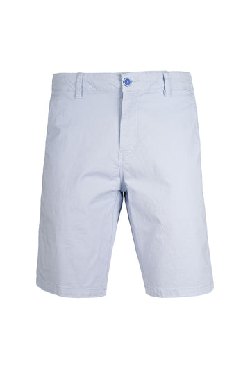 Shorts in twill di cotone elasticizzato