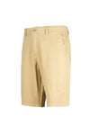 Shorts in twill di cotone elasticizzato