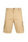 Piquet Cotton Cargo Shorts