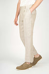 Double Pleats Linen Trousers