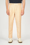 Double Pleats Linen Trousers